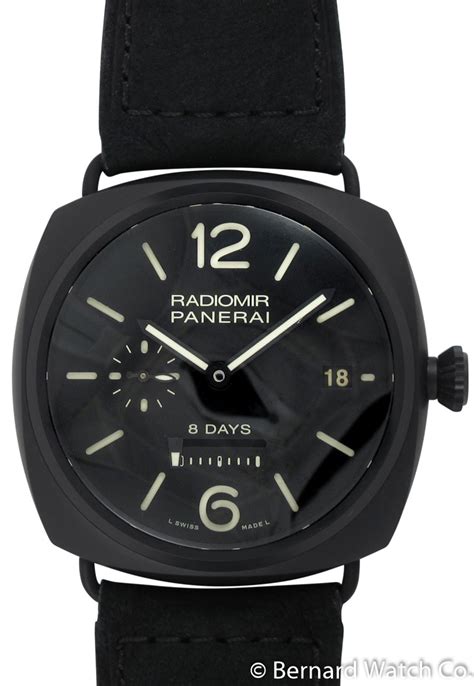 panerai 8 days ceramica|panerai radiomir ceramic dial.